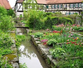 Herb garden of Bebenhausen Monastery