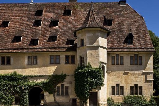 Außenansicht des heutigen Klosters und Schlosses Bebenhausen