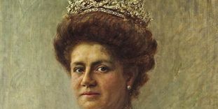 Porträt der Königin Charlotte von Württemberg, um 1910