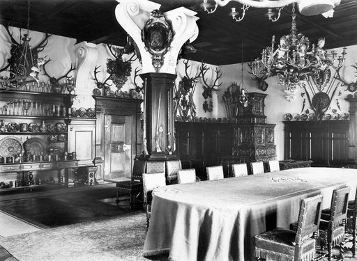 Blauer Saal im Schloss Bebenhausen, Aufnahme um 1926