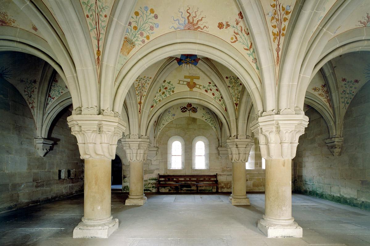 Chapter house in Bebenhausen Monastery