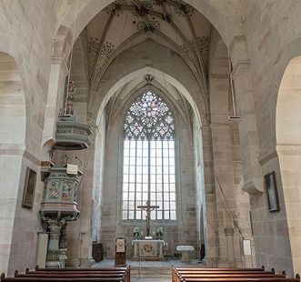 The monastery church in Bebenhausen