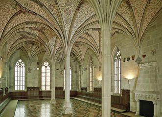 Summer refectory in Bebenhausen Monastery