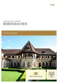 Titelbild des Jahresprogramms für Kloster und Schloss Bebenhausen 