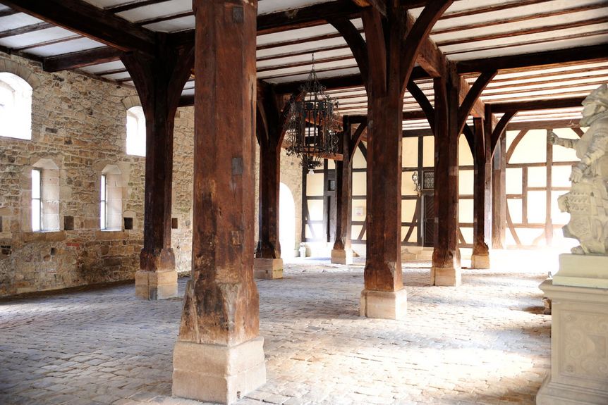 Kloster und Schloss Bebenhausen, Innen, Kutscherhalle