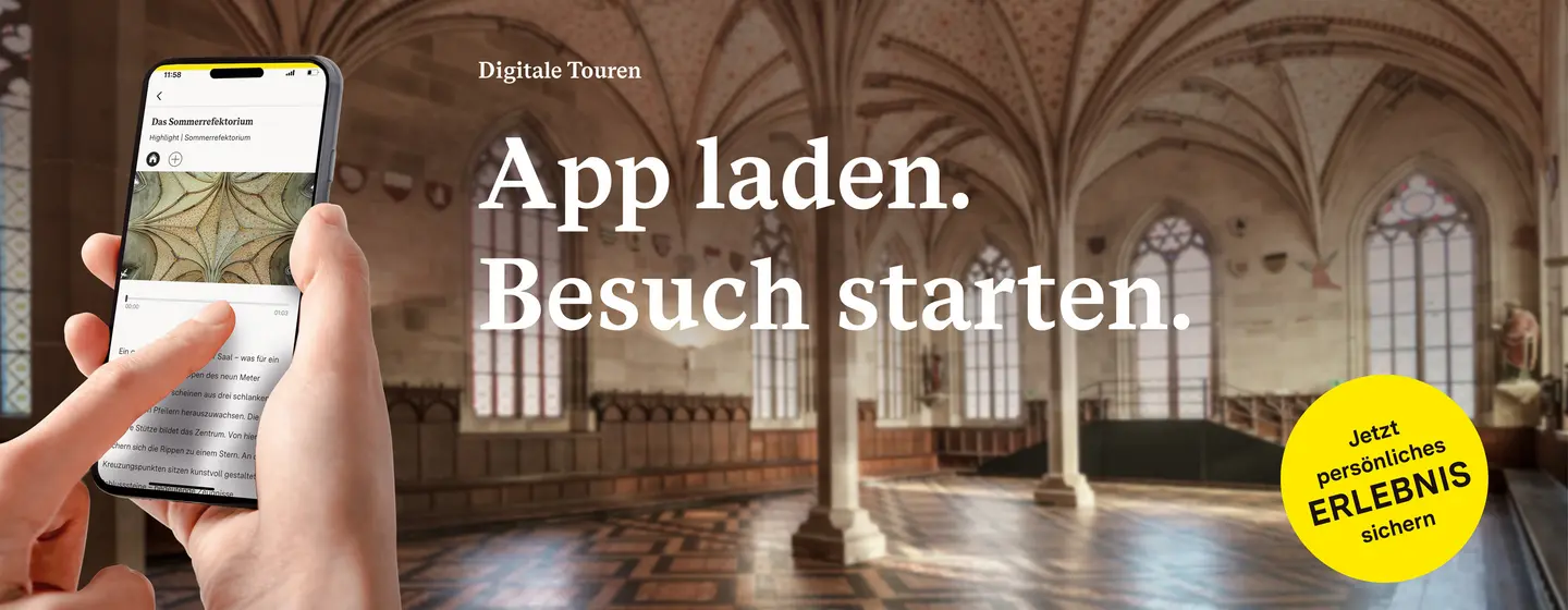 Kloster und Schloss Bebenhausen, Werbemotiv Monument BW App