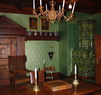 Bibliothekszimmer im Schloss Bebenhausen