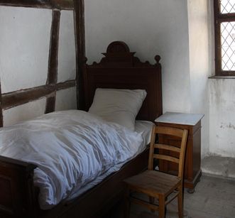 Cell in the dormitory of Bebenhausen Monastery