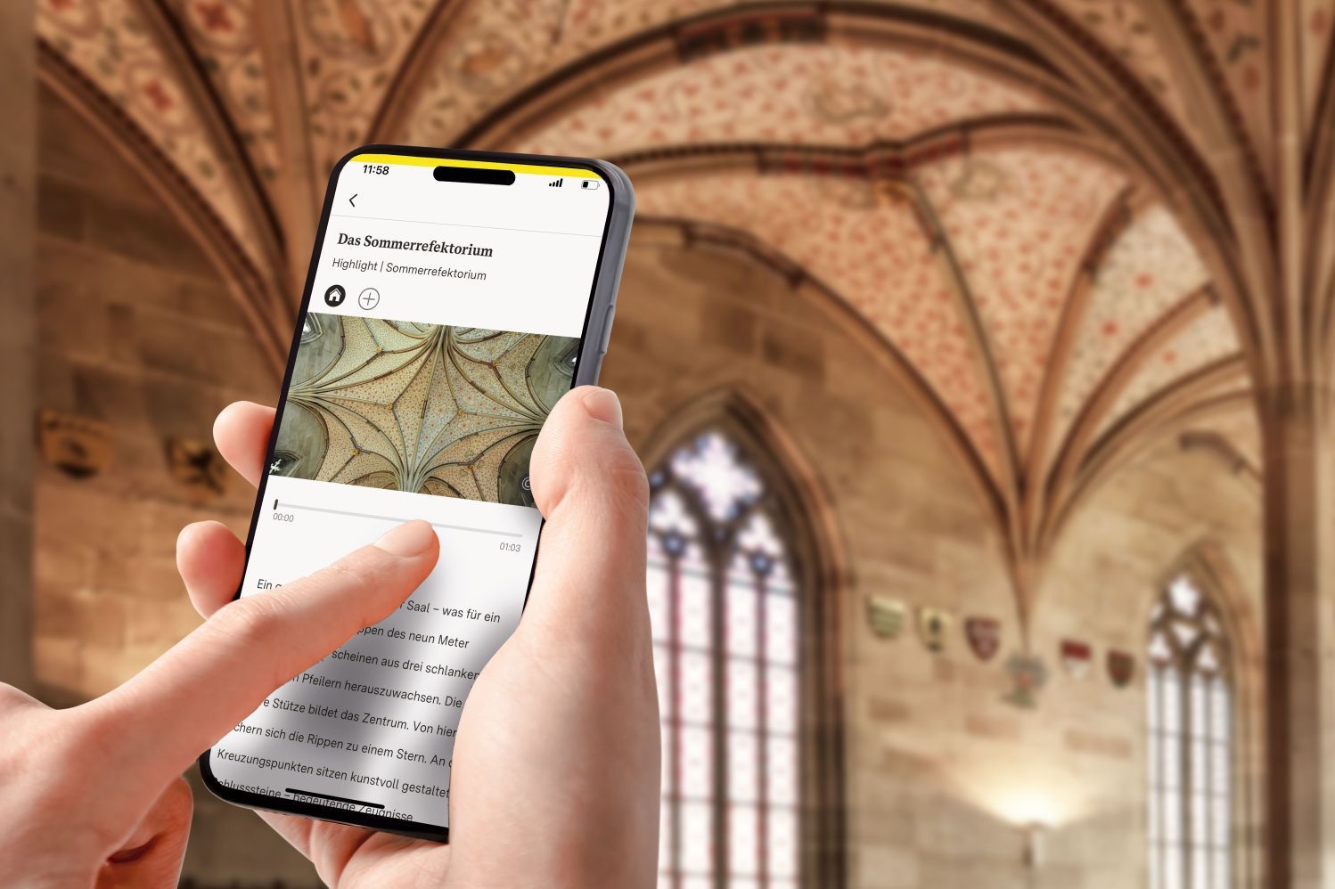 Kloster und Schloss Bebenhausen, Monument BW App