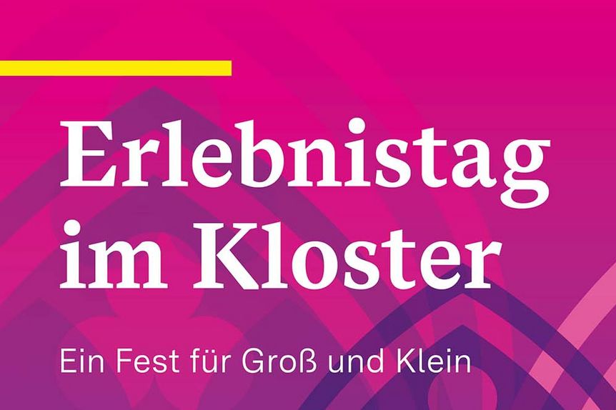 Werbemotiv Erlebnistag im Kloster