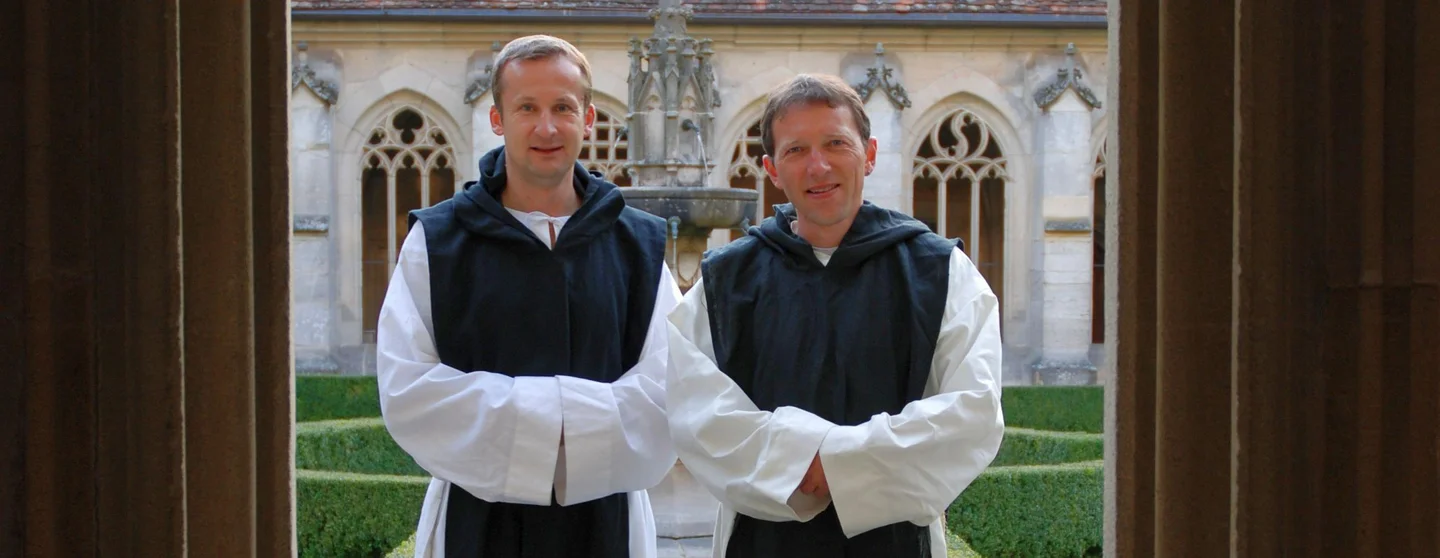 Monastère de Bebenhausen,guides en costumes d'époque