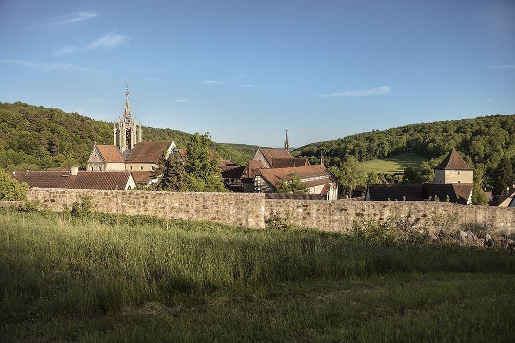 Exterior view of Bebenhausen Monastery in Schönbuch