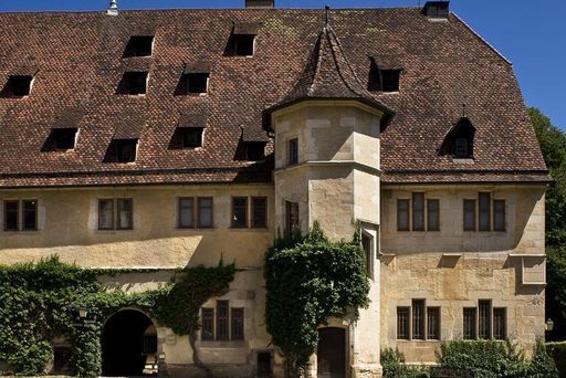 Exterior view of the present Bebenhausen Monastery and Palace