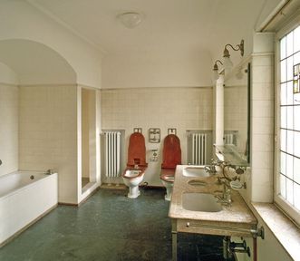 Queen Charlotte's bathroom in Bebenhausen Palace