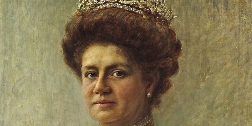 Portrait of Queen Charlotte von Württemberg, circa 1910