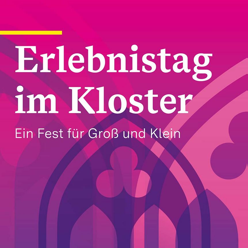 Werbemotiv Erlebnistag im Kloster